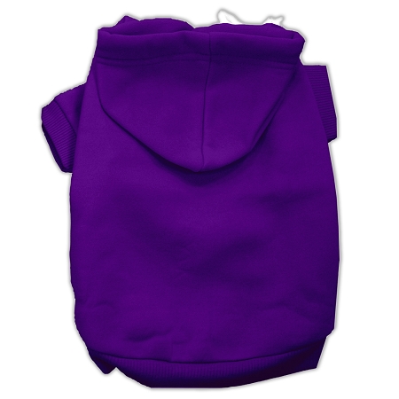 Blank Pet Hoodies Purple Size 4X